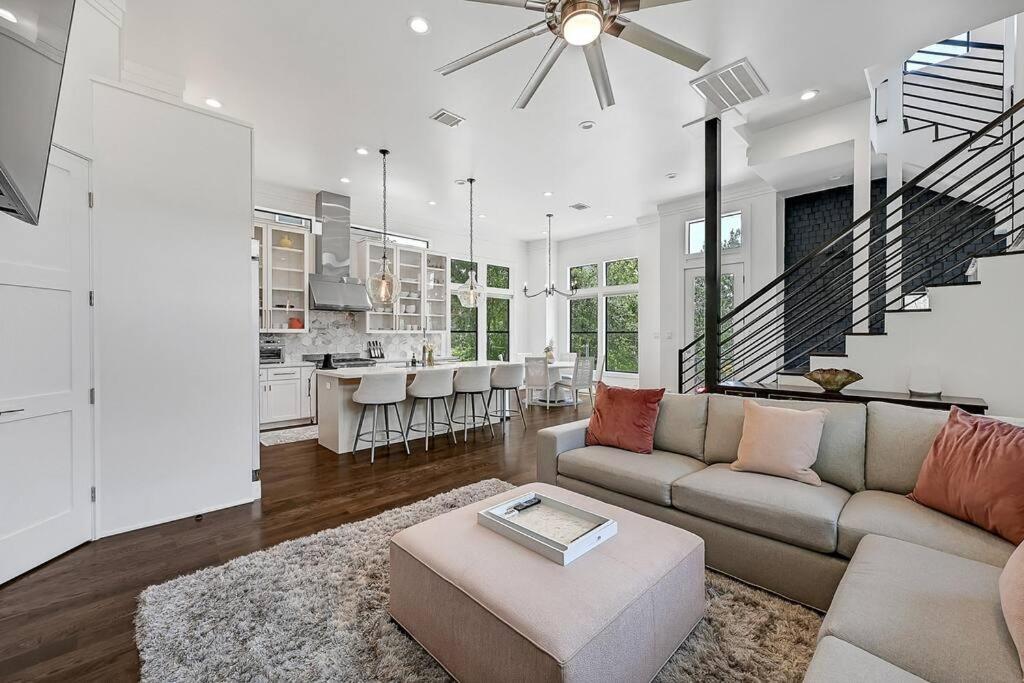 Luxury Stay At The Heights~Close To Downtown Houston Eksteriør billede