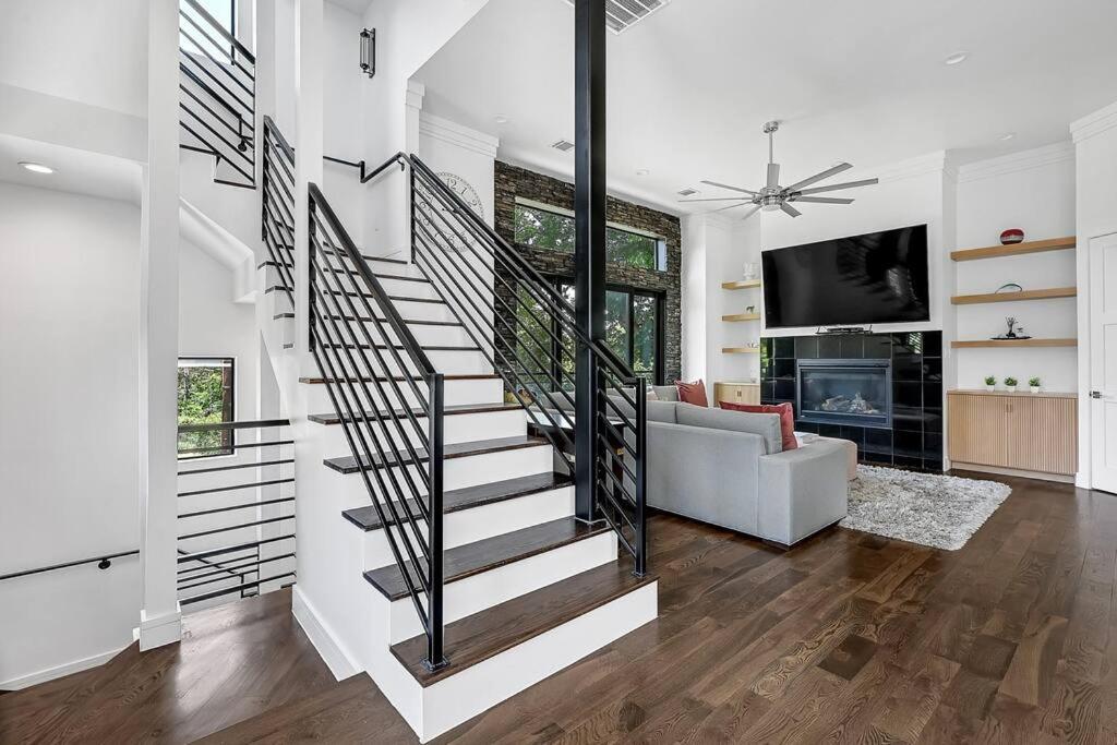 Luxury Stay At The Heights~Close To Downtown Houston Eksteriør billede